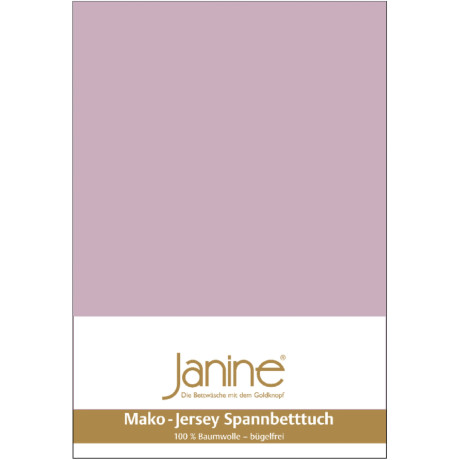 Janine Hoeslaken MAKO-FEINJERSEY 5007 gemaakt van 100% katoen, voor matrassen tot 26 cm hoog (1 stuk)