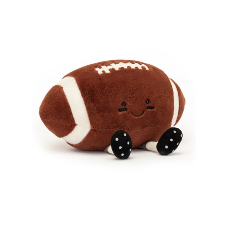 Jellycat American Football knuffel 18 cm