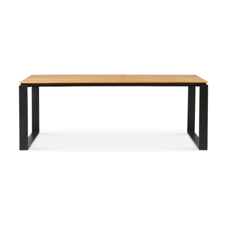 Joep tuintafel polywood naturel- 210 x 100 cm