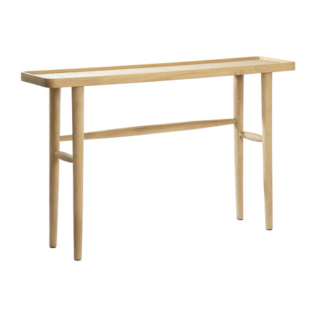 Light & Living Sidetable 'Qiano' Mangohout, 120cm, kleur Naturel