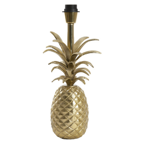 Light & Living Tafellamp 'Pineapple' 37cm, kleur Goud (excl. kap)