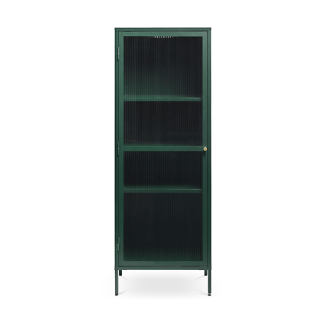 Katja metalen vitrinekast groen - 58 x 160 cm