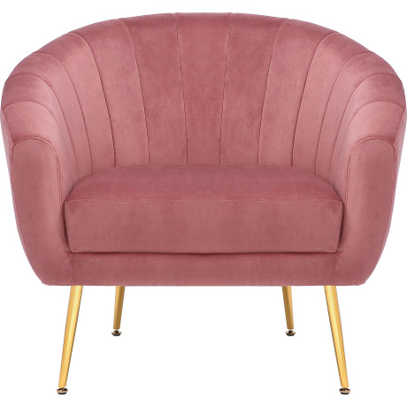 Kayoom Fauteuil Sofa Doreen 125, comfortabele fauteuil, eentonig ontwerp modern, ruimtebesparend, onderhoudsvriendelijk, fluwelen bekleding van stof (1 stuk)