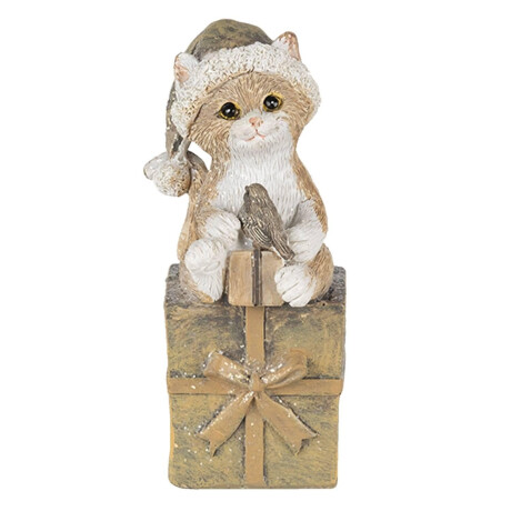 Kerstdecoratie kat Myriam | Clayre & Eef