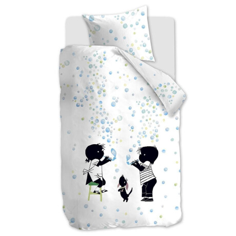 Kinderdekbedovertrek Bellenblazen | Beddinghouse x Fiep Amsterdam