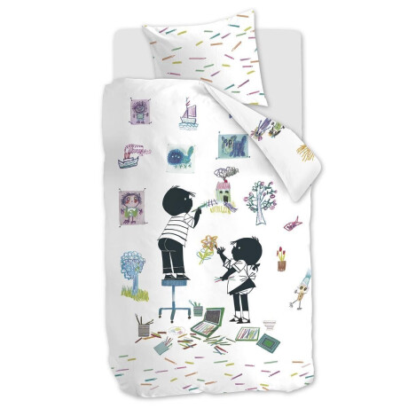 Kinderdekbedovertrekstet Art | Beddinghouse x Fiep Amsterdam