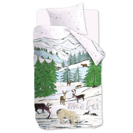 Kinderdekbedovertrekstet Snowscape | Beddinghouse Kids