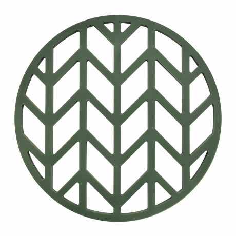 Krumble Pannenonderzetter - Pijlen - Diameter 14 cm - Groen