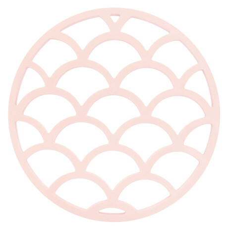 Krumble Pannenonderzetter - Schubben - Diameter 14 cm - Roze