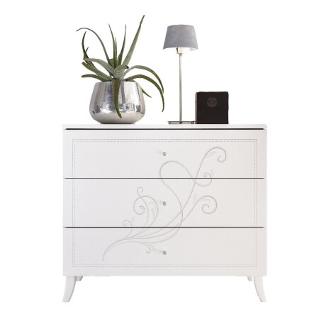 Commode Nivea 104 cm breed in mat wit