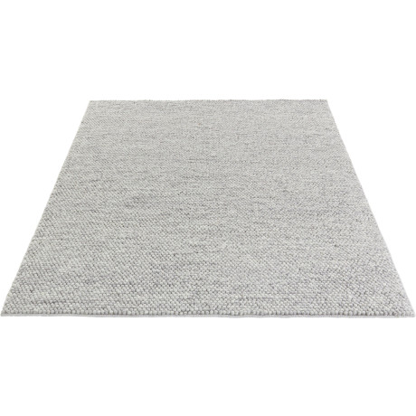 LeGer Home by Lena Gercke Wollen kleed Ainhoa, handgeweven, wol uni, wol, handgeweven vloerkleed, woonkamer, slaapkamer, eetkamer