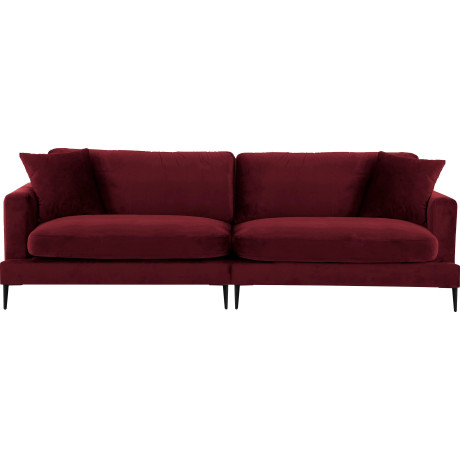 Leonique Megabank Cozy elegante designbank, afmetingen B/D/H: 252/97/80 cm