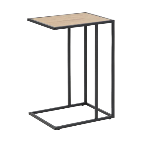 Vic houten bijzettafel naturel - 43 x 35 cm