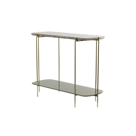 Light & Living Sidetable 'Besut' 103cm, Groen Marmer