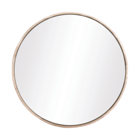 Look mirror - wandspiegel whitewash - Ø 32 cm