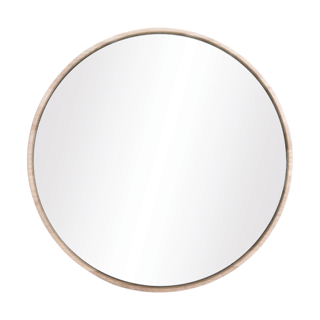 Look mirror - wandspiegel whitewash - Ø 22 cm