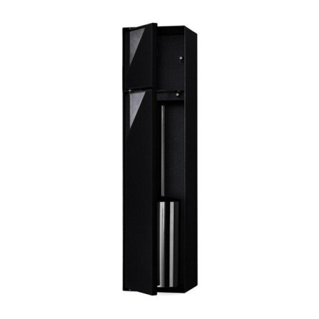 Looox special collection inbouw borstel betegelbaar 2 deuren zwart mat cl-10-mz