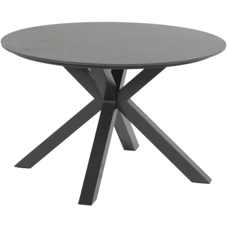 Hartman Ronde Tuintafel 'Xander' Keramiek, 120cm, kleur Antraciet