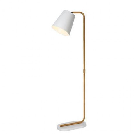 Lucide CONA - Vloerlamp - 1xE27 - Wit
