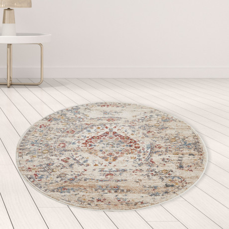 LUXOR living Vloerkleed Rocco Vintage-look, bloemig ontwerp, woonkamer, slaapkamer