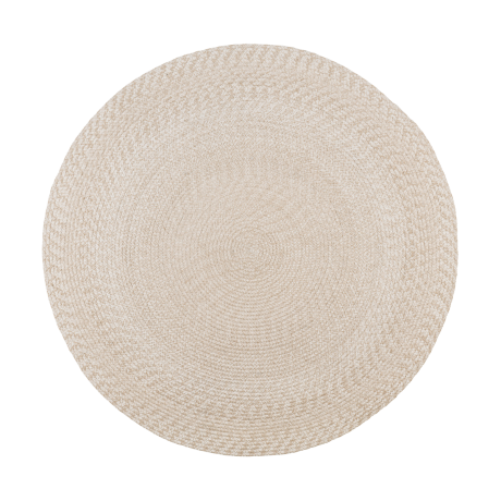Macy vloerkleed zand - Ø 180 cm