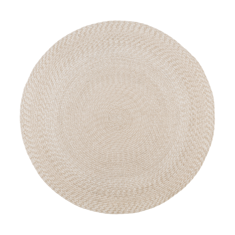 Macy vloerkleed zand - Ø 180 cm