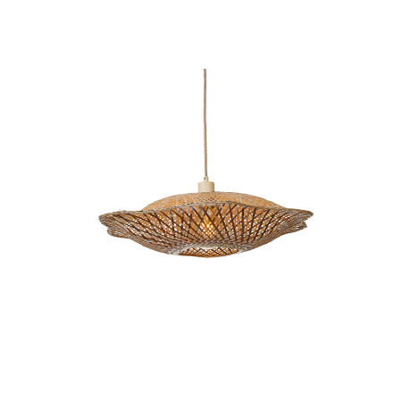 GOOD&MOJO Hanglamp 'Madura' Bamboe, 60cm, kleur Naturel/Bruin