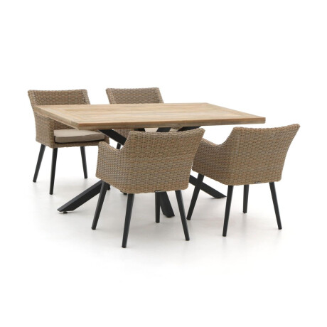 Manifesto Matese/Montorio 160cm dining tuinset 5-delig - Laagste prijsgarantie!