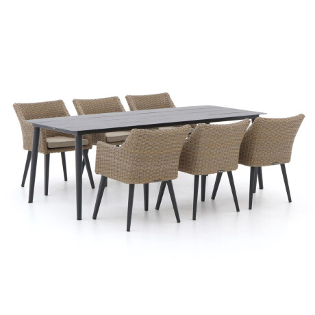 Manifesto Matese/Sora 220cm dining tuinset 7-delig - Laagste prijsgarantie!