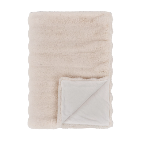 Marije plaid gebroken wit - 180 x 130 cm