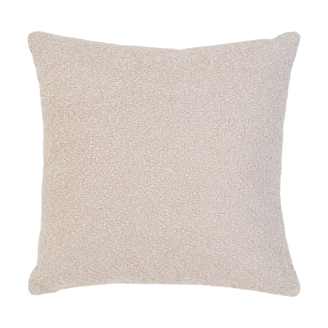 Molly bouclé sierkussen beige - 45 x 45 cm