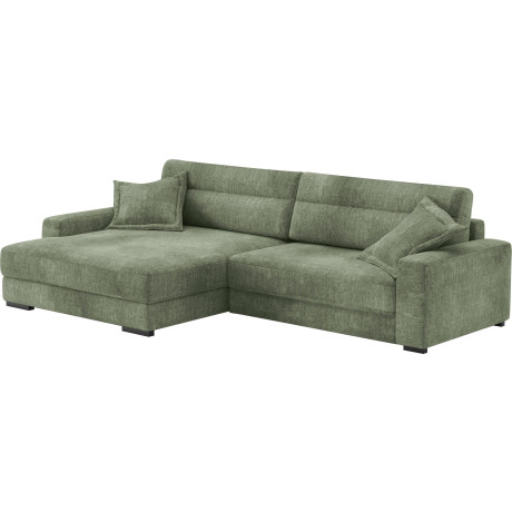 Mr. Couch Hoekbank Marcello DuraFlex L-vorm EasyBett, bedbox, koudschuimvering, tot 140 kg belastbaar