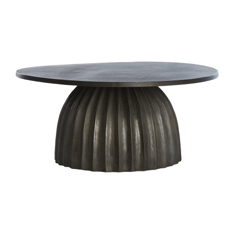Light & Living Ronde Salontafel 'Veglia' 70cm, kleur Donkerbruin
