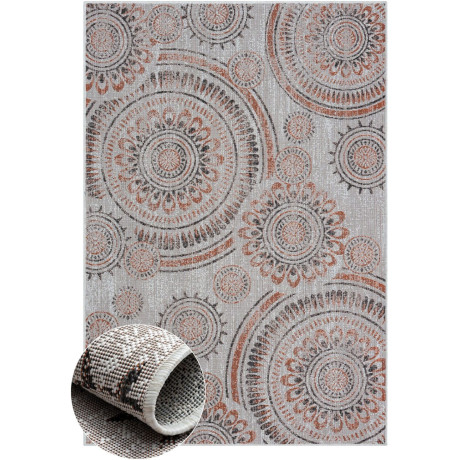 Myflair Möbel & Accessoires Vloerkleed Sonic voorraadopruiming Ethno ontwerp, cirkels, geschikt voor buiten, balkon, terras