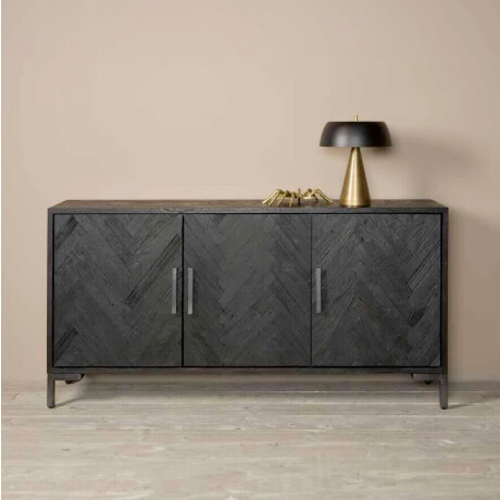 Tower Living Dressoir 'Ziano' Visgraat 180cm, kleur zwart