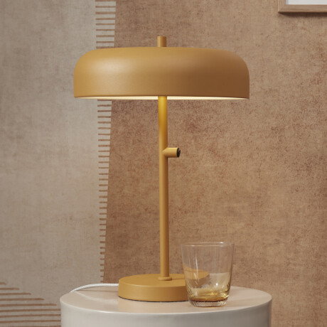its about RoMi Tafellamp 'Porto' 45cm, kleur Mosterdgeel