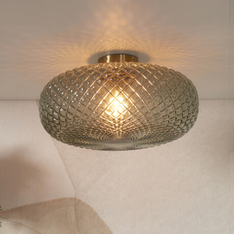 its about RoMi Plafondlamp 'Venice' 44cm, kleur Groen