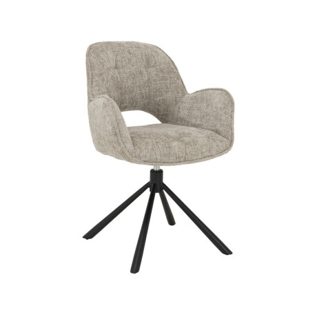 Tower Living Draaibare Eetkamerstoel 'Isola' kleur Beige