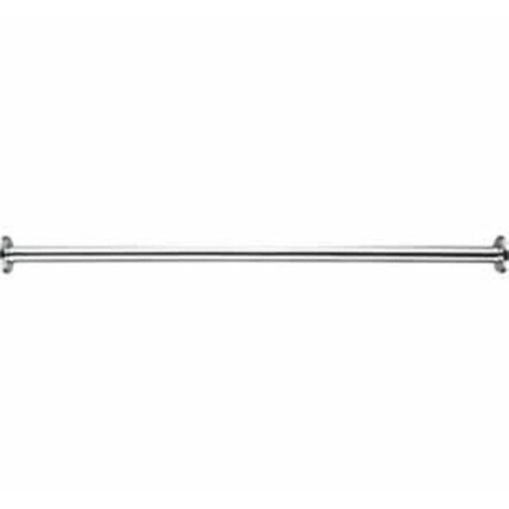 Nemo douchegordijnstang 100cm recht diameter 2.5cm messing verchroomd 1295100