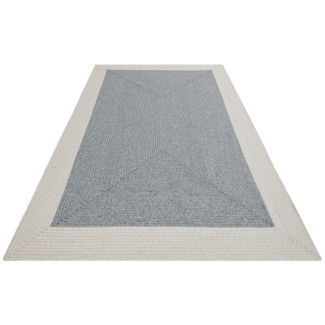 NORTHRUGS Vloerkleed Trenzado In- & outdoor, handgemaakt-look, loper, weerbestendig, balkon, woonkamer