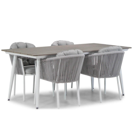 Santika Novita/Yala 180 cm dining tuinset 5-delig