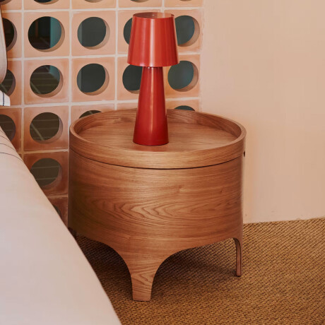 Kave Home Nachtkastje 'Octavia' Essenhout, 55cm