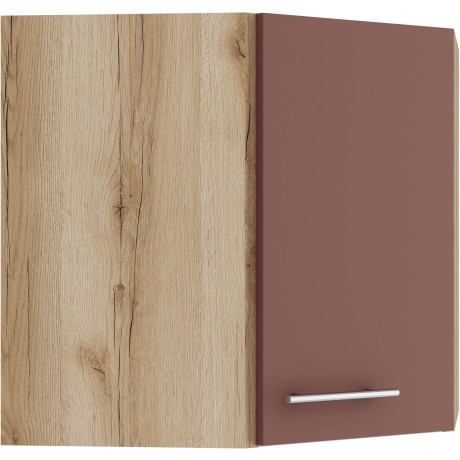 OPTIFIT Hangend hoekkastje Bella Breedte 60 x 60 cm, deuropening verwisselbaar