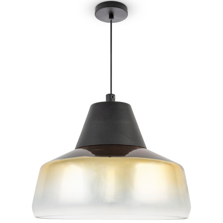 Paco Home Hanglamp Diara Glas eetkamer lamp hanglamp modern vintage industrieel E27