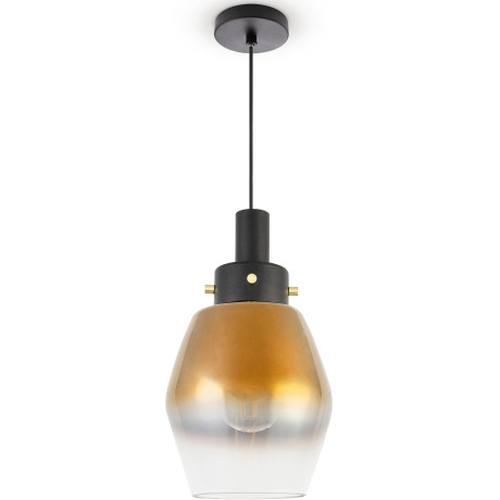 Paco Home Hanglamp DORA Hanglamp pendellamp glas eettafel industrieel vintage E27 modern