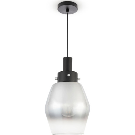 Paco Home Hanglamp DORA Hanglamp pendellamp glas eettafel industrieel vintage E27 modern