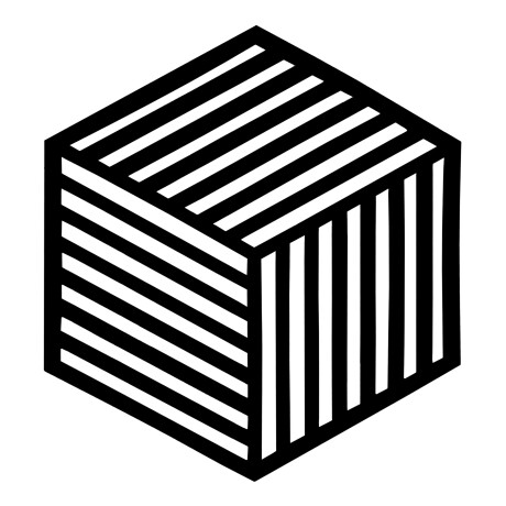 Krumble Pannenonderzetter - Hexagon - 16 x 14 cm - Zwart