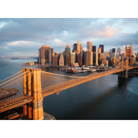 Papermoon Fotobehang Brooklyn Bridge Morning