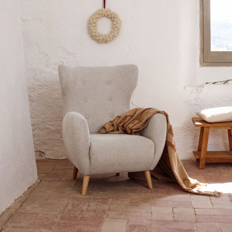 Kave Home Fauteuil 'Patio' kleur Beige