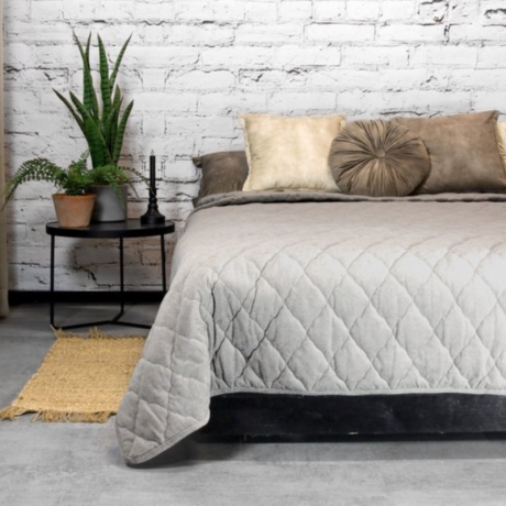 Plaids & Spreien Effen 240x280 Cm Unique Living - Dekbed-Discounter.nl